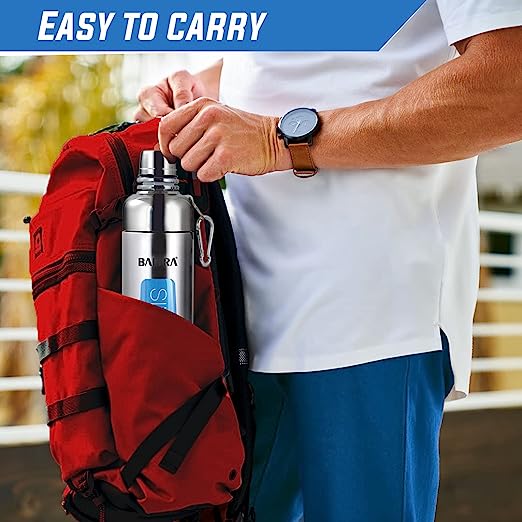 BALTRA Shipper Thermosteel 12 Hours Hot and Cold Water Bottle Sports flask 600ml, (Model: BSL-227), Silver BALTRA Shipper Thermosteel 12 Hours Hot and Cold Water Bottle Sports flask 600ml, (Model: BSL-227), Silver